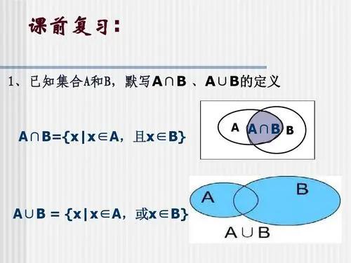 交集并集符号是什么呢?并集和交集符号是怎么来的?